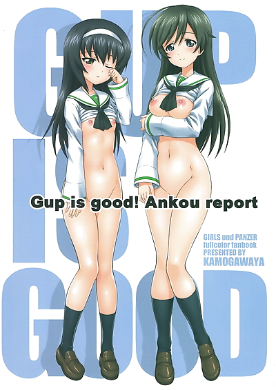 COMIC1☆13 Kamogawaya Kamogawa Tanuki Gup is good! Ankou report Girls und Panzer Chinese..
